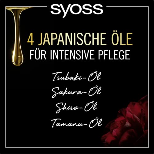 Foto von Syoss Oleo Intense Öl-Coloration 10-50 5-92 Helles Rot Stufe 3 (115 ml), dauerhafte Haarfarbe mit pflegendem Öl, Coloration ohne Ammoniak