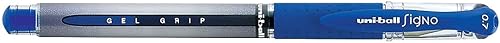 Miniatura 4 de Uni-Ball 65451 Signo Gel Grip - Bolígrafo de punta rodante, tinta azul, tamaño mediano, docena