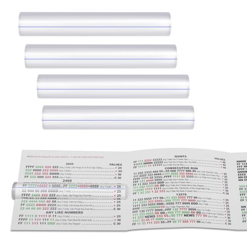 Mahjong Magnified Line Finder 4 piezas azul miniatura 4