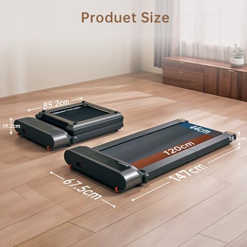 Walkingpad R3 Walking Pad Foldable Under Desk Treadmill Large Running Area Support 120 KG Folding Treadmill for Home Office Remote Control 1-6 Km/h - Image 6