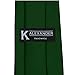 K. Alexander Hunter Green Necktie SOLID Mens Neck Tie Satin