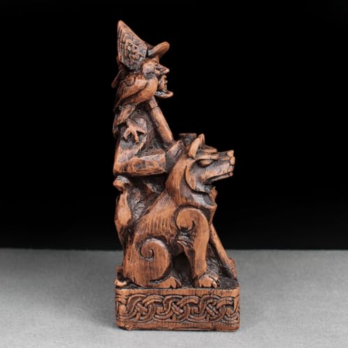 Estatua de Odin Dios Nórdico Decoración Hogar miniatura 6