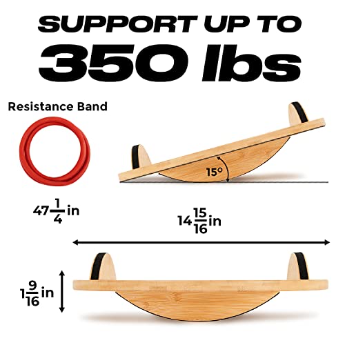 Yes4All Balance Board For Foot And Toes - Balance Trainer For Stretching, Fitness, Sport Support, Physical Improvement #TOP1