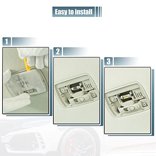 Image of X AUTOHAUX 2Pcs Dome Lamp Switch 34404-SDA-A21 34404-SDA-A22D3 924-798 Roof Map Light Overhead Lights for Honda CR-V Odyssey Accord Pilot Ridgeline for Ram 1500 (Pack of 2)