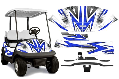 AMR Racing Golf Car Graphics Kit: Golf Cart Stickers for