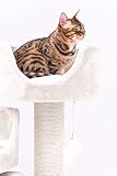 PetRebels Drapak dla kota Sweet Petite Cabin 125 Fuzzy Cream
