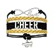 Cheer Charm Bracelet- Infinity Love Adjustable Cheerleading Jewelry in Team Colors for Cheerleader