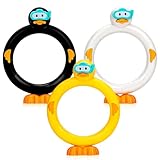 Jouets de Plongée, Children's Dive Rings Pool Toy, Jouet sous Eau été avec Anneaux de Plongée, Bâtonnets de Flottant Enfant, Geeignet für Kindern - 3 Pièces