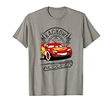 Disney Pixar Cars Lightning McQueen Kachow! Retro Shot T-Shirt