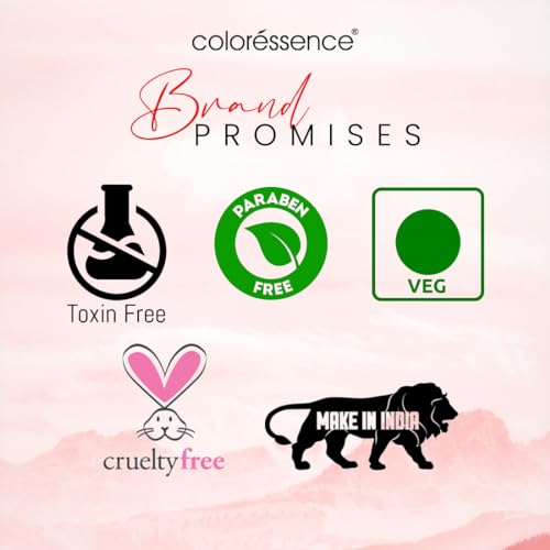 Image of Coloressence Matte Lip Liner Pencil with In-built Sharpener, Set of 5 Bold Shades | Long Lasting | Lightweight | Waterproof | Highly Pigmented | Non-Drying | Transfer Free