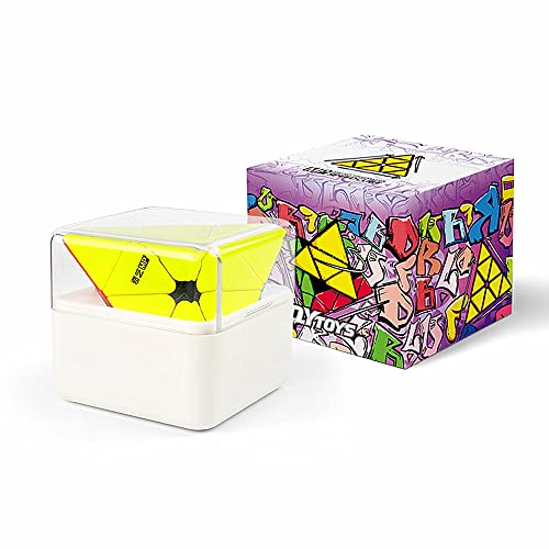 Liangcuber Qy Mp Magnetic Pyramid Speed Cube 3X3 Stickerless Pyraminx M Puzzle(2021 Version) #TOP1