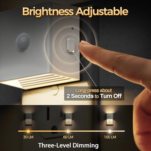 Image of DORESshop Motion Sensor Night Light,Plug in Night Light,Motion Night Light