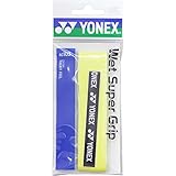 YONEX(ヨネックス) ウェットスーパーグリップ1P AC103 (004)イエロー