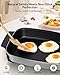 Nuwave Medley XL Digital Electric Skillet, Family Size Griddle w/Glass Lid, 2025 New & Improved Precision Heating, 100°-425°F, PFAS Free G11 Nonstick Ceramic Coating, Portable Hot Plate, 7qt Capacity