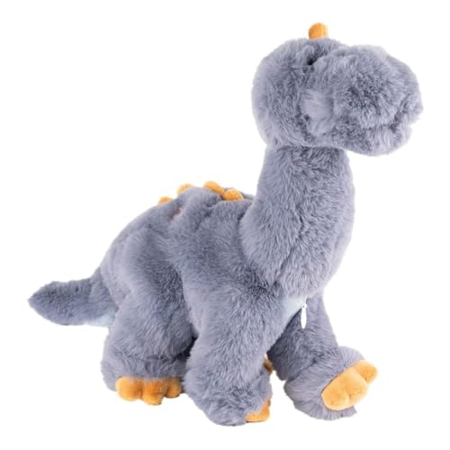 Cojín de huesos de cereza, dinosaurio Lenny, color azul