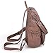 UTO Women Backpack Purse Leather Vegan Ladies Fashion Designer Rucksack Convertible Travel Shoulder Bag with Tassel