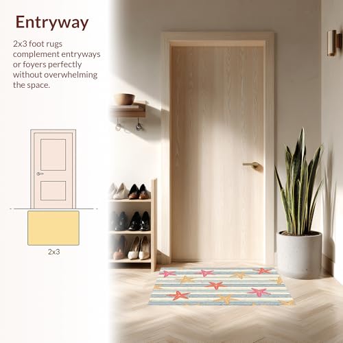 Tapete decorativo rectangular beige 5x7 ODIKA miniatura 3