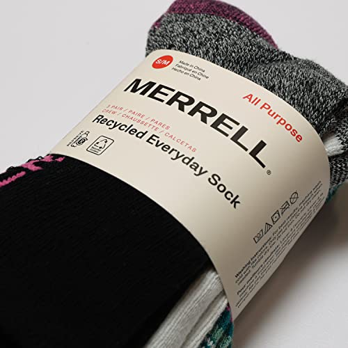 Image of Merrell Repreve Cushioned Hiker Crew Socks 3 Pair