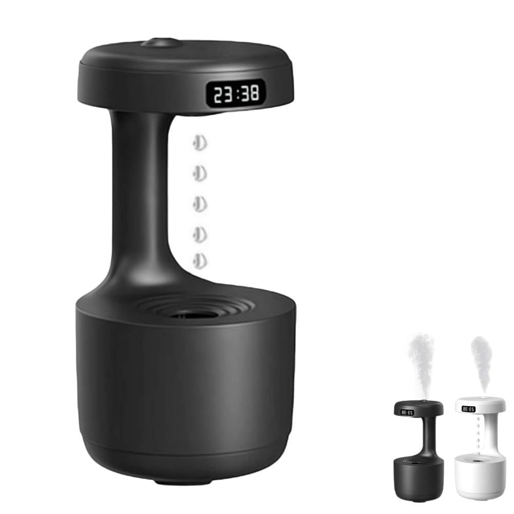 Humidificateur anti-gravité design avec diffuseur d'arôme