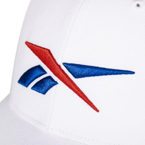 Image of Reebok Vector Baseball Hat | Snapback | Six Panel | Casual | Everyday | Sun Protection | Lightweight | Breathable
