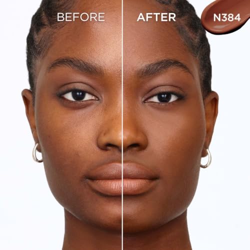 Image of L'Oreal Paris Infallible Cushion Foundation, 24Hr Full Coverage, Glass-skin finish, No Oxidation, Shade 384, 11g