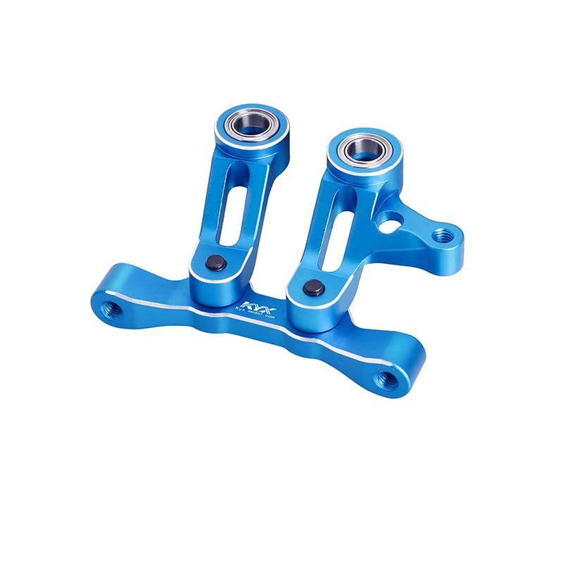 KYX Juego de brazos de dirección de aluminio para carreras, accesorios para coche RC 1/10 Tamiya RC XV-02 PRO