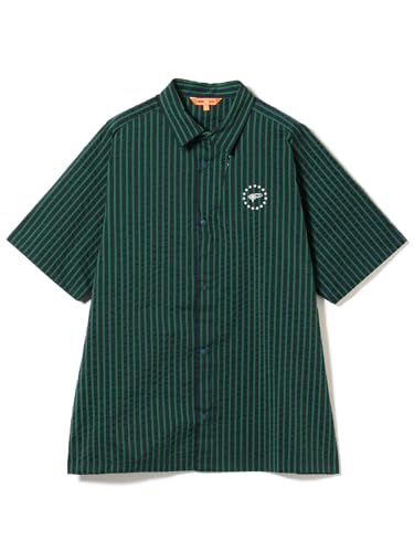[ビームスゴルフ] S/Sポロ ORANGE LABEL クールマックス(R) サッカー スターロゴシャツ(吸水速乾) メンズ GREEN M