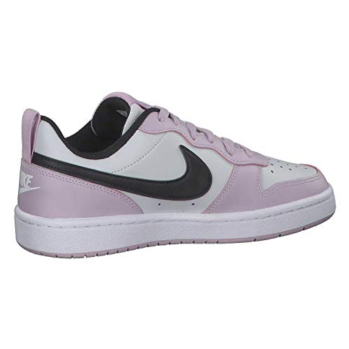 Nike Court Borough Low 2 Girls Shoes Size 6, Color: Photon Dust/Off Noir-Pink2