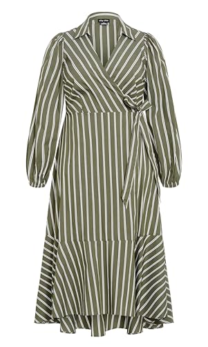 Image of City Chic Women's Dress - Selena Wrap
