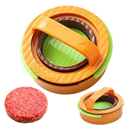 Burger Press Patty Maker – Molde para cocinar hamburguesas para barbacoa, barbacoa y cocina casera, ideal para camping, restaurante y uso diario