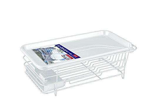 ???? Asvel 5531 W Coat Drainer, Slim, Vertical and Horizontal Use, White