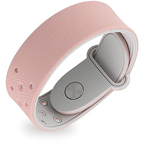 MagnetRX® Ultrastarkes Sport Magnetarmband - Wasserdichtes Silikonarmband - Breite Magnetbänder für Damen und Herren, Sportarmband (Rose | Standard) Cover