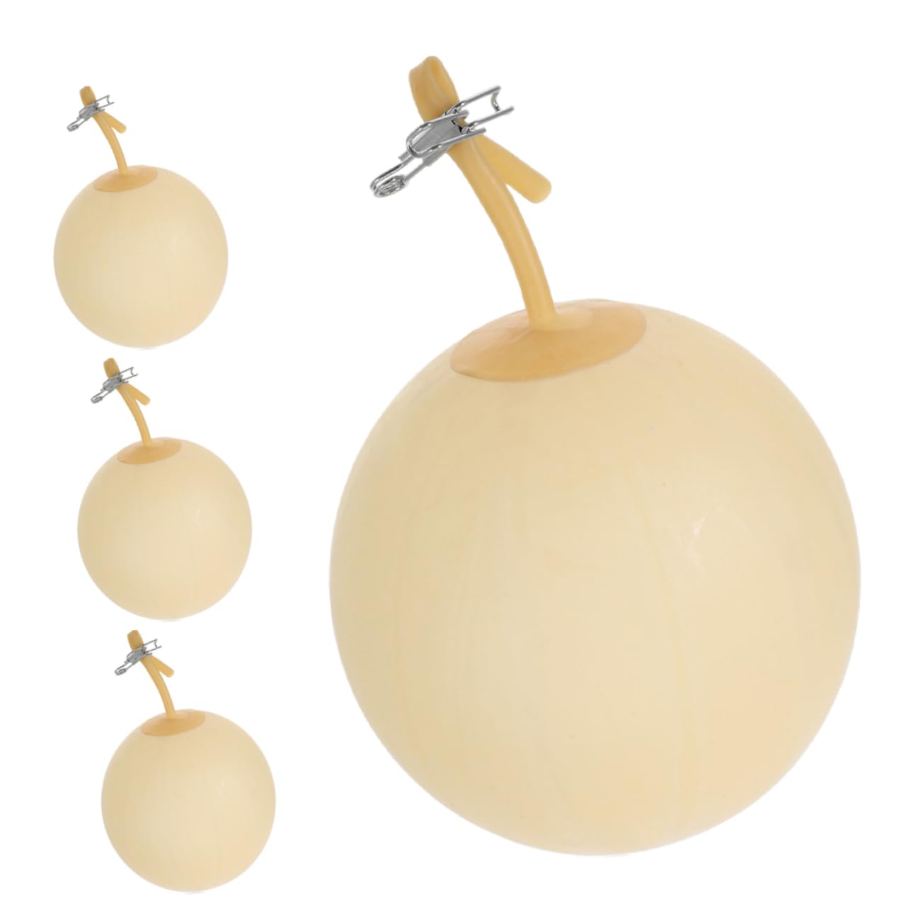 FUNOMOCYA 4pcs Inflatable Lab Gas Bladder for Gas Sampling Latex Collector Lab Equipment Industrial Environmental Use