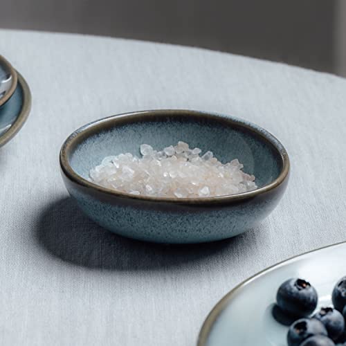 like. by Villeroy & Boch - Lave glacé individual bowl 10.5 x 10 x 3.5 cm, bowl turquoise, earthenware, Light Blue, 10,5X10X3,5CM - Image 3