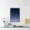 QGVBGF Pale Blue Dot Space Poster Voyager 1 Canvas Poster Bedroom Decor Landscape Office Room Decor Gift 20x30inch(50x75cm) #5