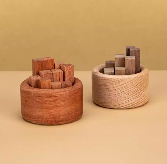 Difusor de Aromas de Madera Natural Juego de 3 Unidades miniatura 6