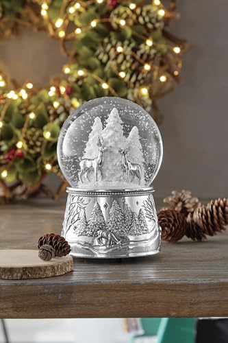 Reed & Barton 867074 North Pole Bound Musical Snow Globe, Christmas & Holiday Decor - Thumbnail 6