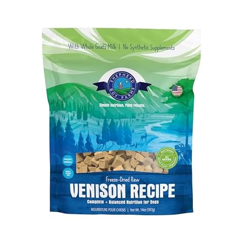 Shepherd Boy Farms Venison Freeze-Dried Dog Food Cover