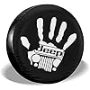 Kejbr Reserve Wiel Cover, Jeep Hand Klassieke Reserve Band Cover voor Jeep SUV RVs Universele Fit 14-17 inch