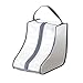 MuSheng Stiefel-Aufbewahrungstasche Schuhüberzug Stiefel Stiefel Schutzhülle Reiseschuhtasche Kunststoffbeutel Zur Aufbewahrung Von Kleidung Speicherwerkzeug (Grey, S)