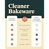Caraway Nonstick Ceramic Bakeware Set (5 Pieces) - Baking Sheets, Assorted Baking Pans & Storage - Aluminized Steel Body - Non Toxic, PTFE & PFOA Free - Black