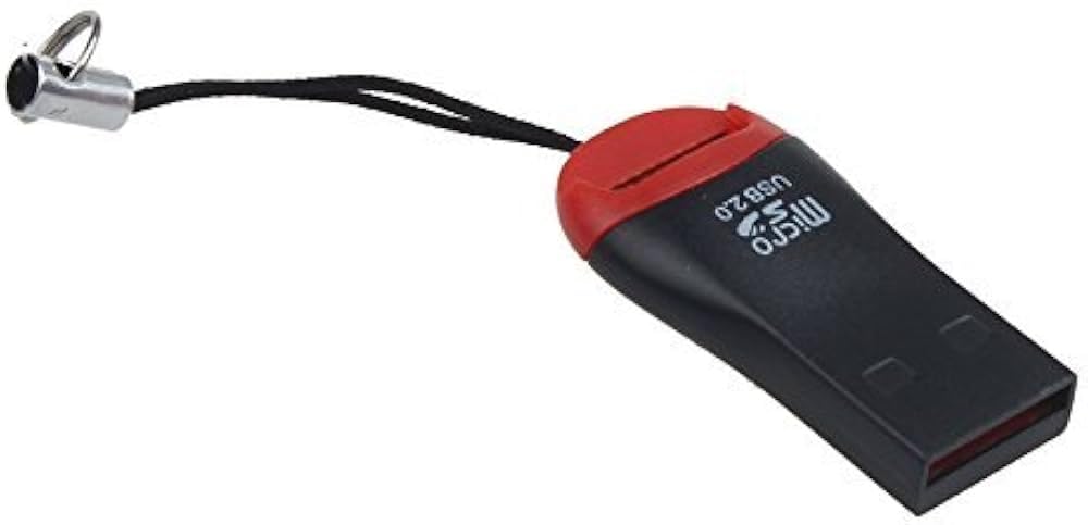 M003 USB Single Card Reader Compatible for TF, Micro SD, M2, T-Flash Memory Cards | USB Card Reader Adapter for Laptop, PC, and More