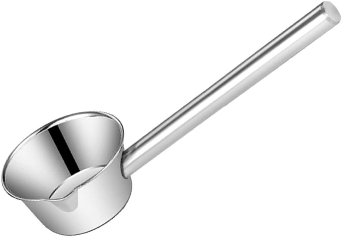 Garneck Stainless Water Spoon Long Handle Kitchen Gadgets for Soup Ladle and Garden Watering Sturdy and Easy to Hold