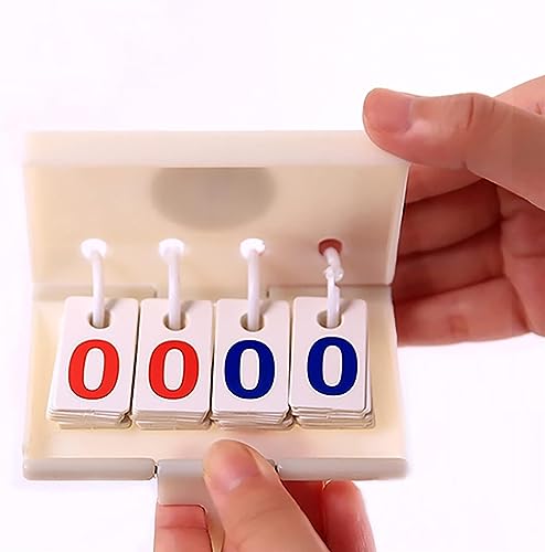 Marcador plegable de 4 dígitos para deportes