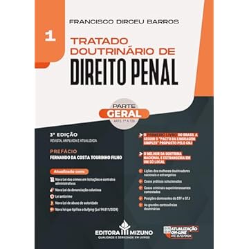 Capa do livro Tratado Doutrinário de Direito Penal Vol. 1 - 3ª edição (2024)