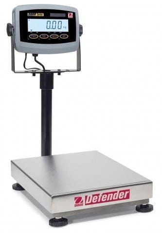 Balanzas de plataforma, Ohaus Defender 3000 D31P150BX estándar hasta 150 kg - 20 g exactamente 650x500mm no verificables