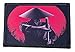Samurai Moon Sword Morale Patch Removable Hook and Loop for Molle Gear, Operator Hat, Rucksack, Pack Bag, Backpack, Made in The USA