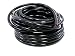 HPS 5/8" ID Black high temp reinforced silicone heater hose 10 feet roll, Max Working Pressure 70 psi, Max Temperature Rating: 350F, Bend Radius: 3"