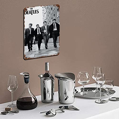 Poster vintage sur toile The Beatles – Décoration murale – Pour salon, chambre à coucher – 30 x 40 cm - Les Beatles, Paul McCartney, John Lennon, RIngo Starr, George Harrison Poster vintage sur toile The Beatles - Décoration murale - Pour salon, chambre à coucher - 30 x 40 cm – Image 5