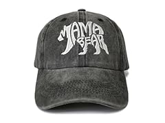 Mama Bear(letter) (Washed Black)
